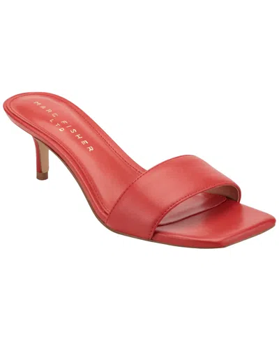 Marc Fisher Ltd Sidnee Sandal In Red