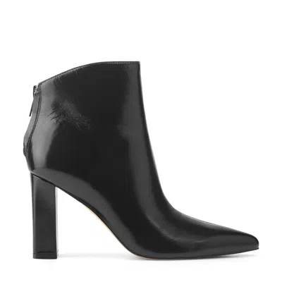 Marc Fisher Ltd Women's Sydnie Leather Ankle Bootie In Black