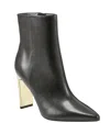 Marc Fisher Ltd Talyna Pointed Toe Bootie In Black Leather