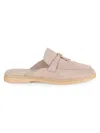 Marc Fisher Ltd Women's Tassel Suede Loafers In Taupe