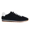 Marc Fisher Ltd Women's Teddy Leather Laceup Sneaker In Blue