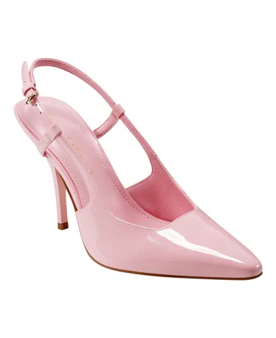 Marc Fisher Ltd Torry Slingback Pointed Toe Pump In Brown