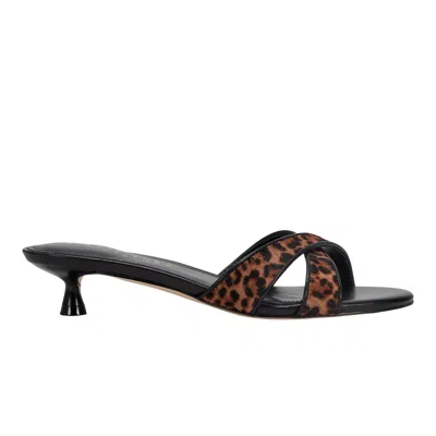 Marc Fisher Ltd Women's Tracey Slide Dress Sandal In Animal Print