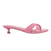 Marc Fisher Ltd Tracey Kitten Heel Slide Sandal In Pink