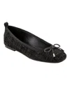 Marc Fisher Ltd Ubet Ballet Flat In Black Multi