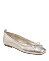 Marc Fisher Ltd Ubet Ballet Flat In Gold