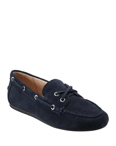 Marc Fisher Ltd Women's Uleena Boat Loafers In Medium Blue