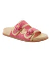 Marc Fisher Ltd Valena Slide Sandal In Pink