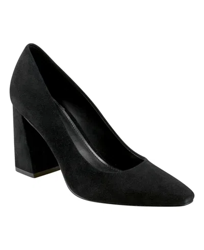 MARC FISHER LTD WOMEN'S YALINA SLIP-ON BLOCK HEEL DRESS PUMPS