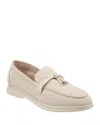 Marc Fisher Ltd Women's Yanelli Suede Slip On Loafer Flats In Neutral