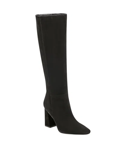 MARC FISHER LTD WOMEN'S YARLI HIGH SHAFT BLOCK HEEL BOOTS