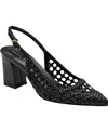 Marc Fisher Ltd Zaiden Slingback Pointed Toe Pump In Black