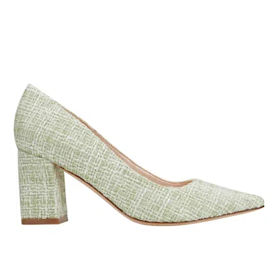 Marc Fisher Ltd Women's Zala Block Heel Pointy Toe Pump In Green