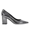 Marc Fisher Ltd Women's Zala Block Heel Pointy Toe Pump In Gray