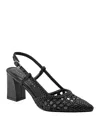 Marc Fisher Ltd Zunnie Slingback Pointed Toe Pump In Black