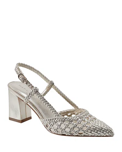 Marc Fisher Ltd Women's Zunnie Pointed Pumps In Silver