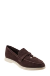 Marc Fisher Ltd Yanelli Loafer In Dark Brown