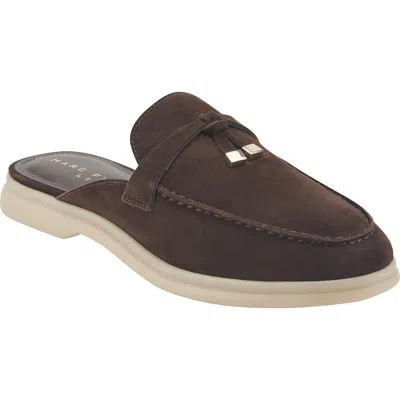 Marc Fisher Ltd Yarila Loafer Mule In Brown