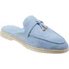 Marc Fisher Ltd Yarila Loafer Mule In Light Blue