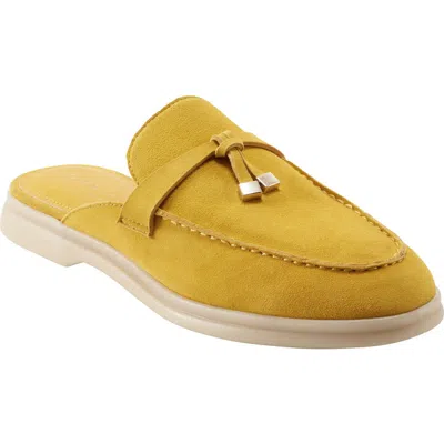 Marc Fisher Ltd Yarila Loafer Mule In Yellow