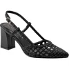 Marc Fisher Ltd Zunnie Slingback Pointed Toe Pump In Black