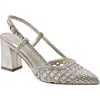 Marc Fisher Ltd Zunnie Slingback Pointed Toe Pump In Gold