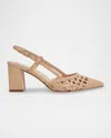 Marc Fisher Ltd Zunnie Slingback Pointed Toe Pump In Multi