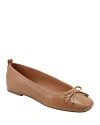 Marc Fisher Ltd Ubet Ballet Flat In Light Natural