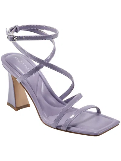 Marc Fisher Mahima Womens Strappy Buckle Heels In Multi