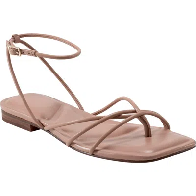 Marc Fisher Mayte Ankle Strap Sandal In Light Natural