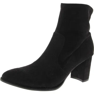 Marc Fisher Mflukie Womens Zipper Manmade Ankle Boots In Black