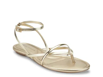 Marc Fisher Nariya Sandal In Gold