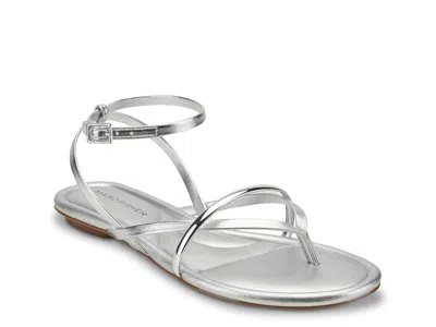 Marc Fisher Nariya Sandal In Silver