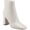 Marc Fisher Nebula Womens Leather Block Heel Ankle Boots In Multi
