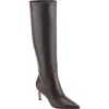 Marc Fisher Sabrina Knee High Boot In Brown