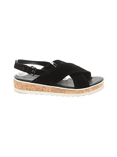 Pre-owned Marc Fisher Sandals In Black