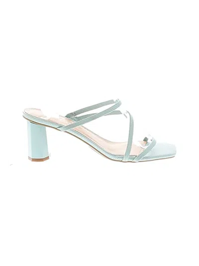Pre-owned Marc Fisher Sandals In Blue