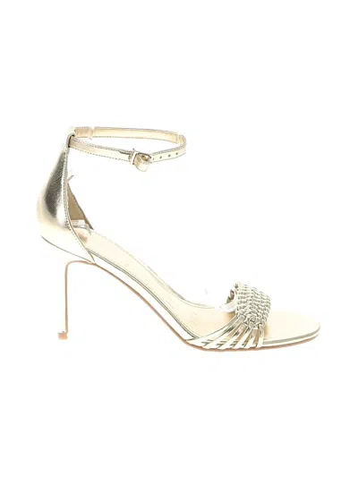 Pre-owned Marc Fisher Sandals In Gold