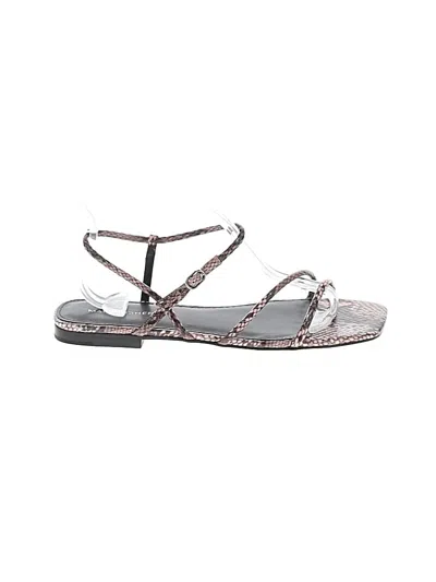 Pre-owned Marc Fisher Sandals In Gray