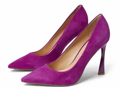 Marc Fisher Sassie Heeled Pump In Purple