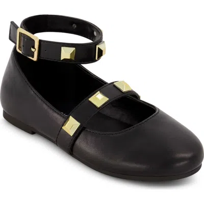 MARC FISHER MARC FISHER TASHI ANKLE STRAP FLAT