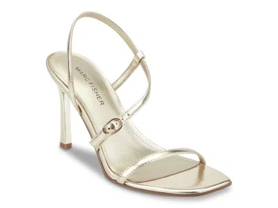 Marc Fisher Teah Sandal In Gold