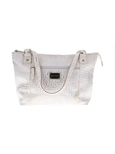 Pre-owned Marc Fisher Tote Bag In White