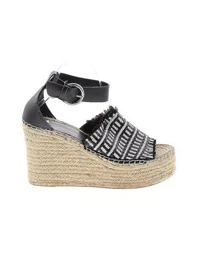 Pre-owned Marc Fisher Wedges In Black