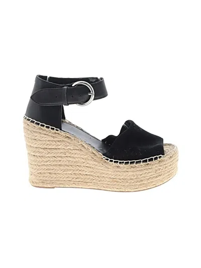 Pre-owned Marc Fisher Wedges In Black