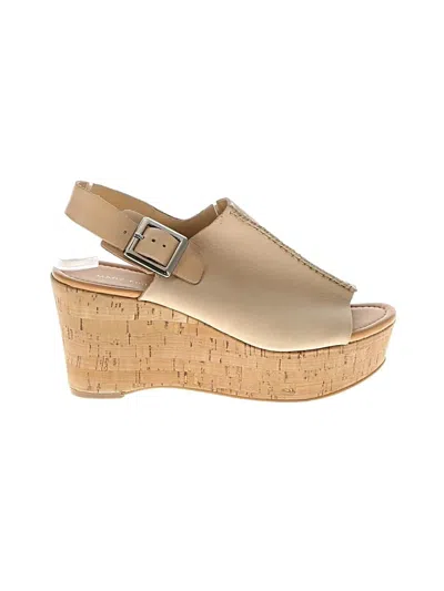 Pre-owned Marc Fisher Wedges In Brown