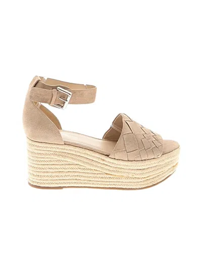 Pre-owned Marc Fisher Wedges In Brown