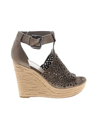 Pre-owned Marc Fisher Wedges In Gray