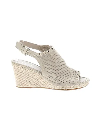 Pre-owned Marc Fisher Wedges In Silver