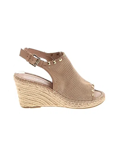 Pre-owned Marc Fisher Wedges In Tan